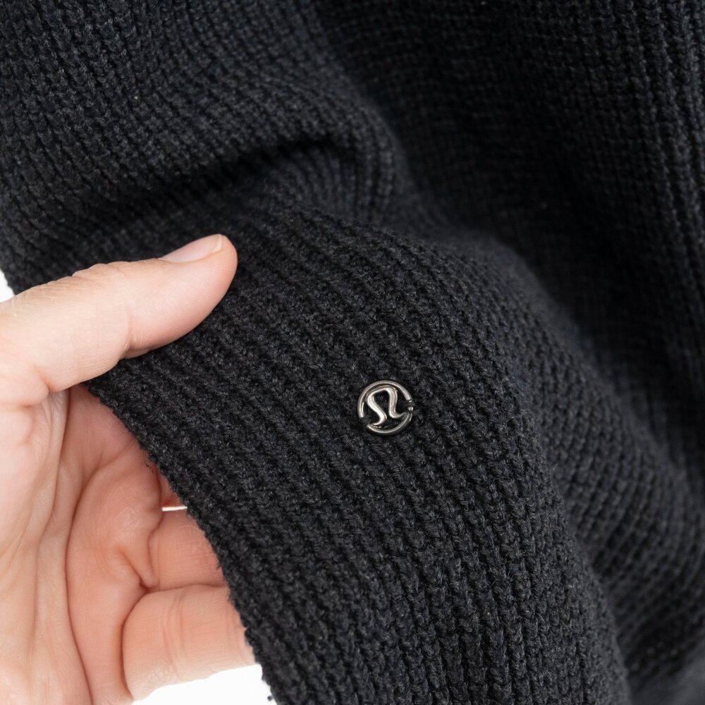 Lululemon The Sweater Life Heathered Black | 8 - Picture 6 of 11